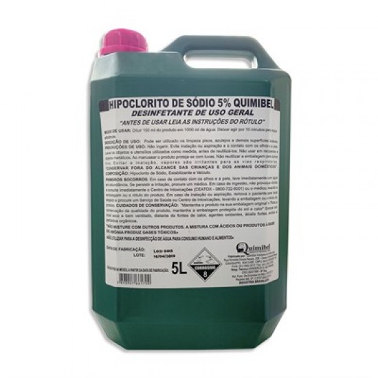 Cloro Líquido da Casa 5%