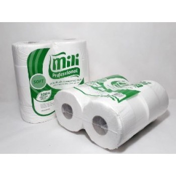 Papel Higiênico Rolão 8x300 Soft Mili