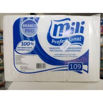 Papel Toalha Interfolhas 1.000 folhas Mili Pro