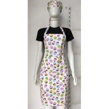 Avental Frente Cupcake