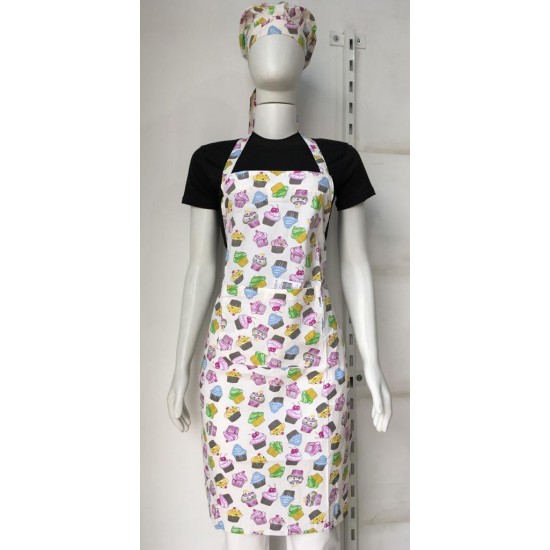 Avental Frente Cupcake