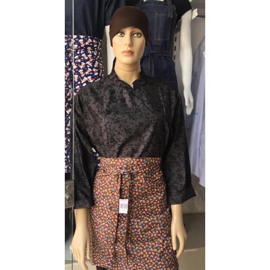 Avental Saia Curto Flor