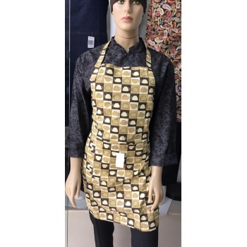 Avental Frente Xícaras