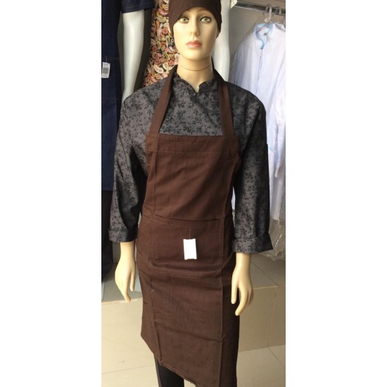 Avental Frente Marrom