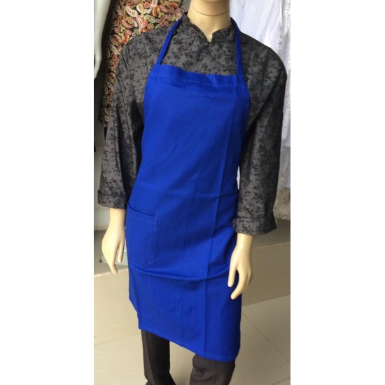 Avental Frente Azul