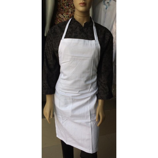 Avental Frente Branco 