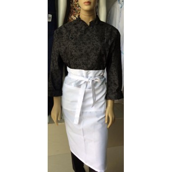 Avental Saia Longa Branca