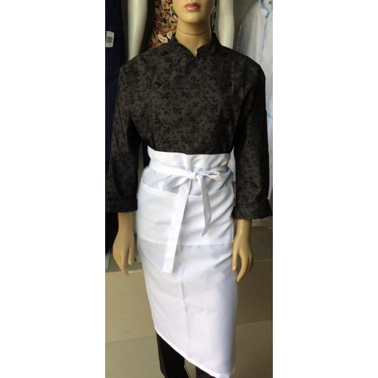 Avental Saia Longa Branca