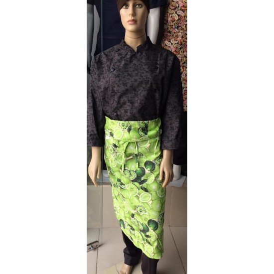 Avental Saia Longa Limão