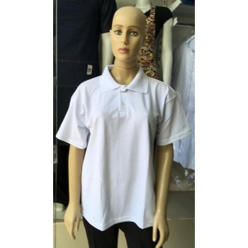 Camiseta Polo Branca 