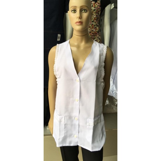 Jaleco Branco Regata