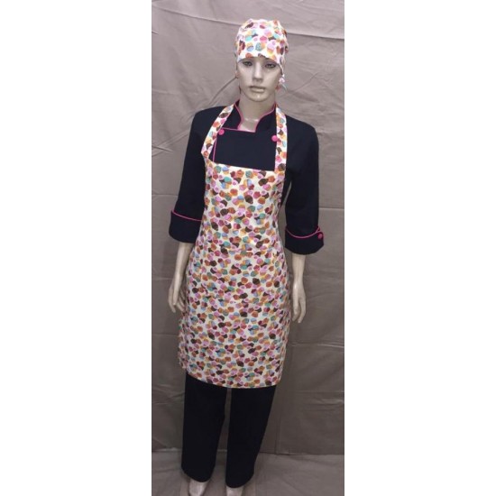Avental Frente Cupcake