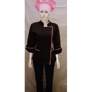 Dólmã Marrom e Rosa Dólmã Marrom e Rosa