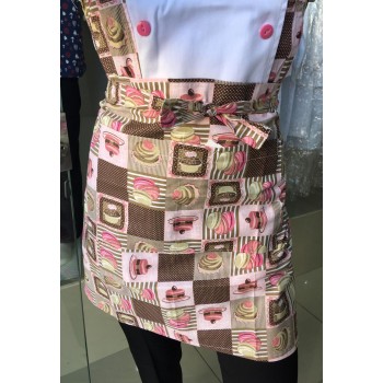 Avental Saia Curto Doces Avental Saia Curto Doces