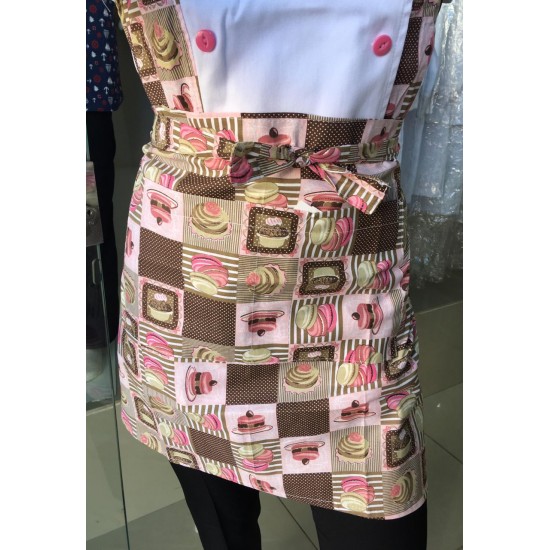 Avental Saia Curto Doces