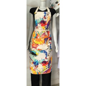 Avental Frente Aquarela Impermeável