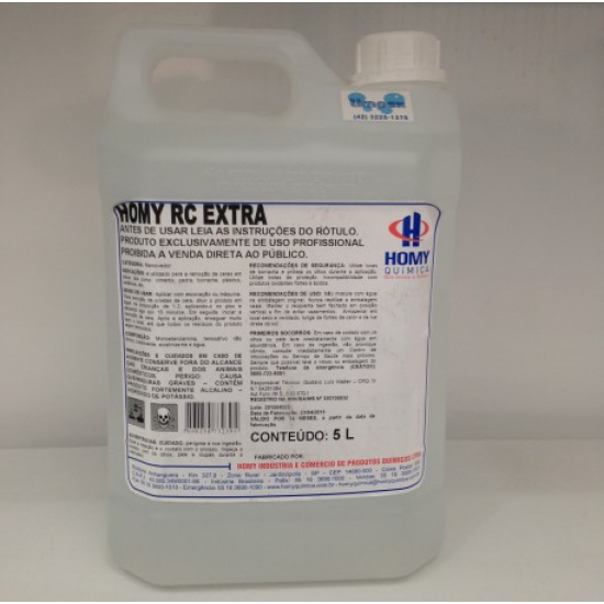 Removedor Homy Rc Extra 5L