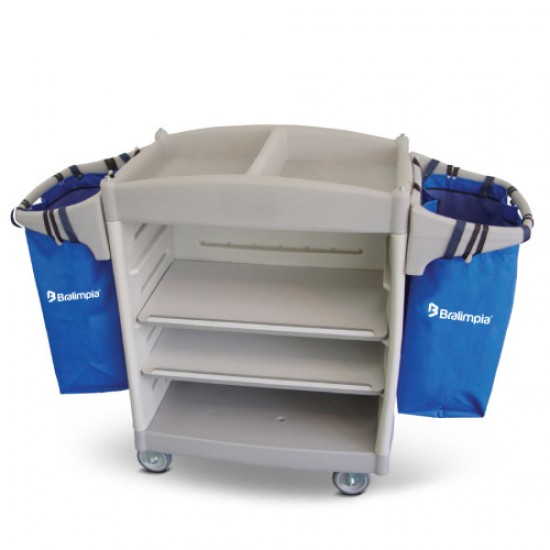 Carro Arrumadeira Bolonha Bralimpia